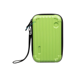 L006 Green lightweight suitcase