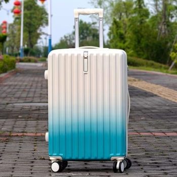 G0499Gradient color suitcase