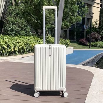 G0497Gradient color suitcase