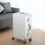 KF63908 Solid color suitcases