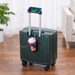 SKU-08-墨绿色【USB充电口+折叠杯架】