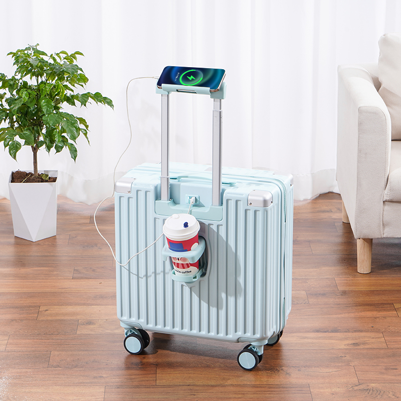 SKU-11-薄荷绿【USB充电口+折叠杯架】