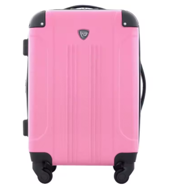 L371 Chicago Hardside Expandable Spinner Luggages, Hot Pink, 20" Carry-On, HS-20720-EX-690N