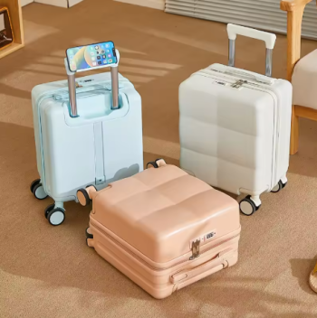 Pi1218 14inch Carry-On Suitcase, Lightweight and Durable, Compact and Fashionable Suitcase 360 ° Universal Wheel Travel Essentials