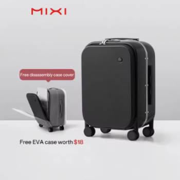 P1354 Mixi Patent Design Aluminum Frame Suitcase Carry On Rolling Luggage Beautiful Boarding Cabin 18 20 24 Inch M9260