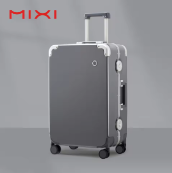P1376 Mixi 2023 NEW Carry On Luggage 20'' Travel Suitcase Rolling Luggage Aluminum Frame PC Hardside with Spinner Wheels TSA Lock 24''