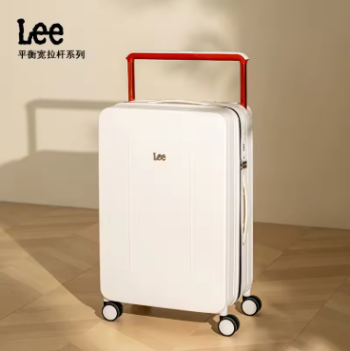 P1383 LEE Suitcase Wide Handle Travel Suitcase Men 20 24 26 Carry-On Luggage Women PC Aluminum Frame Trolley Case