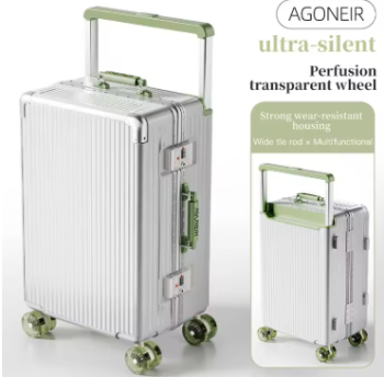 L405 Wide pull rod high-quality luggage. It has a high appearance level and is a new style in 2024. It is suitable for both girls and