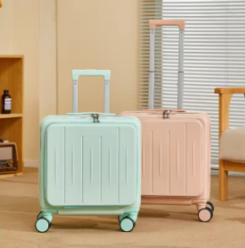 TH005 Luggage female small 18 inches suitcase swivel wheels male student durable sturdy thick password travel case