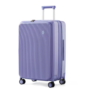 TH017 Aji Luggage Travel Suitcase New Design Side Opening Lid With 40MM Expanding Capacity Travel Suitcase 20 24 26 Inch Trolley Bag