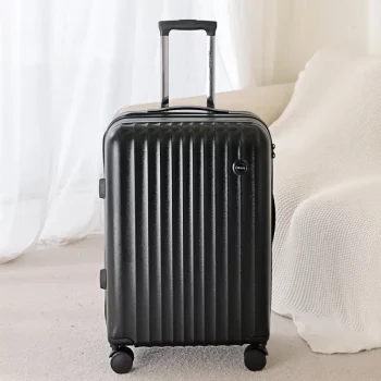 G0887 Hard shell luggage with silent wheels, telescopic handle and combination lock Travel suitcase