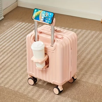 G0854 Aluminum alloy trolley unisex suitcase, suitable for business trips, weekend excursions