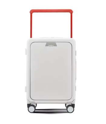 P1470 COLENARA 20" Rolling Suitcase PC Front Opening Boarding Box 24 Inch Aluminum Frame Trolley Case USB Charging Cabin Luggage