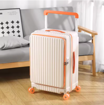 Pi1355 COLENARA 24"28Inch PC Suitcase 20 Inches Zipper Boarding Box Side Opening Trolley Case Large Capacity Women's Travel Luggage