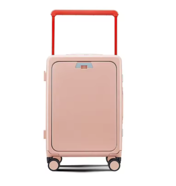 Pi1352 COLENARA Zipper Suitcase Front Opening Boarding Box USB Charging Multi-function Trolley Case 20"24 Inch Aluminum Frame Luggage