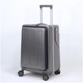 Pi1310 COLENARA Cabin Suitcase Front Opening Trolley Case Aluminum Frame Combination Box 22 Inch Children with Wheels Rolling Luggage