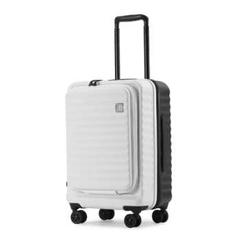 L517 KLQDZMS 20"24"28 Inch Laptop Suitcase Front Opening Boarding Box Large Capacity Trolley Case ABS + PC Carry-on Travel Luggage