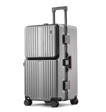 P1485 KLQDZMS Luggage Travel Bag Large Capacity Trolley Case Multifunctional Aluminum Frame Password Box 26"28"30 Inch Suitcase