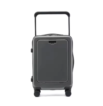 P1486 KLQDZMS Laptop Suitcase ABS + PC Boarding Case Front Opening Trolley Case 20 Inches Password Box Carry-on Travel Luggage