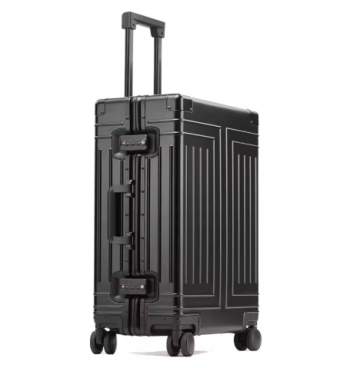 Pi1362 SUSHIMU 100% Aluminum-magnesium alloy Travel Suitcase Rolling Luggage 20/24/28 inch Trolley Luggage Carry-On Cabin Suitcase