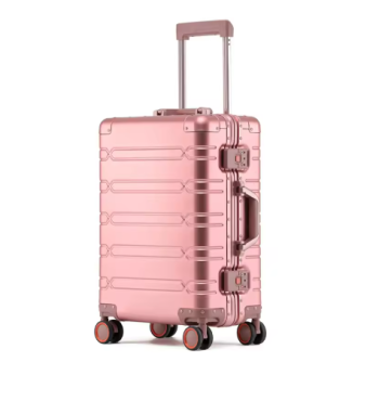 L528 SUSHIMU All-aluminum-magnesium alloy trolley suitcase, spinner wheel, aluminum alloy suitcase, box, password boarding suitcase