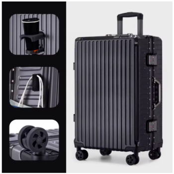 L543 Strong and Durable Multifunctional Trolley Suitcase, New Large-Capacity Suitcase, Universal Wheel Student Password Box