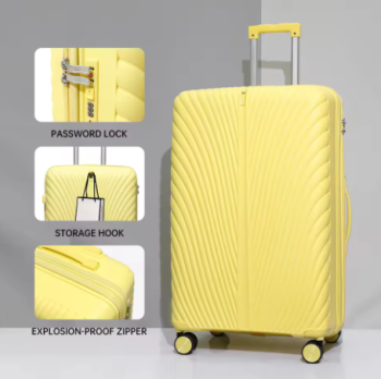 L547 New Large Capacity Durable Suitcase for Men and Women, Boarding Suitcase, Cosmetic Case, Suitcase 14/20/24/28