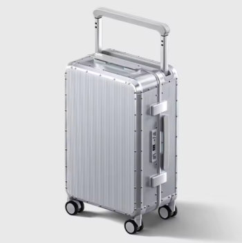 P1396 20-inch all-aluminum luggage suitcase. Three colors to choose from. It's carry-on compliant. Suitable for both men and women. It