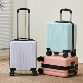 Pi1392 High-quality 14-Inch Unisex PC Trolley Fashionable Travel Suitcases Fashionable ABS Mini Boarding Carry-On Cases Small Hand Lu