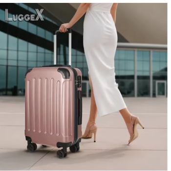 L434 LUGGEX New Design Suitcase Carry On Luggage with Rolling Luggage PC Spinner Wheels Trolley Case for Airplanes, Travel