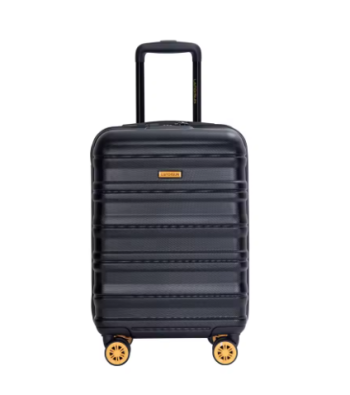 L374 Travehouse Hardshell Carry On Luggage Airline Approved 18.5", Small Suitcase With Spinner Double Wheels and Lock