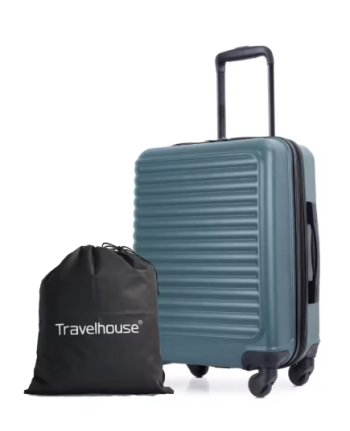 L376 Travelhouse 20" Carry on Luggage Lightweight Hardside Suitcase with Spinner Wheels