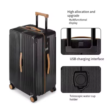 L474 COLENARA 20"24"26"28Inch High-quality Suitcase PC Boarding Box Large-capacity Aluminum Frame Trolley Case Men's Women's Luggage