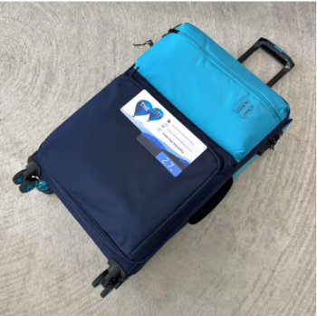 P1442 COLENARA Suitcase on Wheels 20"24"28 Inch Expandable Large Capacity Trolley Case Oxford Cloth Boarding Box Women's Men's Luggage