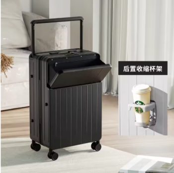L480 COLENARA Suitcase New Universal Multifunctional Front Open Trolley Case Boarding Box 20"22"24"26 Inch Large Capacity Luggage