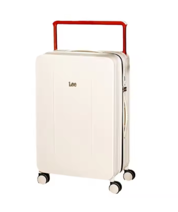 P1401 LEE Suitcase Wide Handle Travel Suitcase Men 20 24 26 Carry-On Luggage Women PC Aluminum Frame Trolley Case