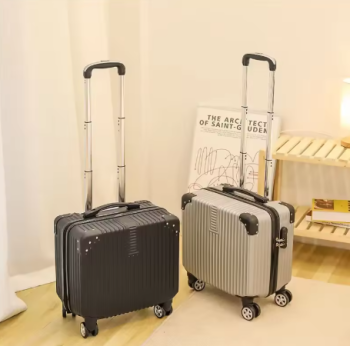 L363 New Design Sofa Element Front Opening Pocket Suitcase 20inch Boarding Travel Rolling Luggage with TSA Lock and USB Charging Port