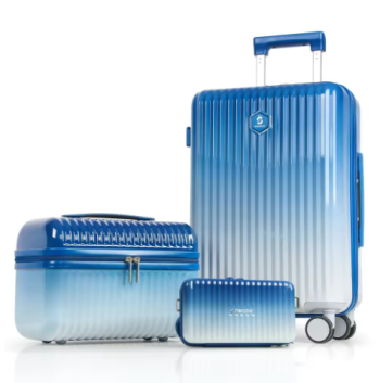L442 3pcs 20inch Luggage Set - Fashion Durable, Lightweight, And Secure Travel Companion With Spinner Wheels, TSA Lock, And Multi