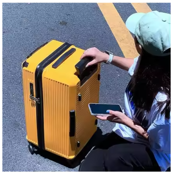 Pi1319 COLENARA 20"22"24"26"28"30"32"34"36"40 Inch Women's Luggage Large Capacity Trolley Case Trolley Style Travel Bag Suitcase