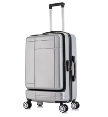 L484 COLENARA High Quality Suitcase Front Opening Laptop Boarding Case USB Charging Trolley Case 20"24 Inch Carry on Travel Luggage
