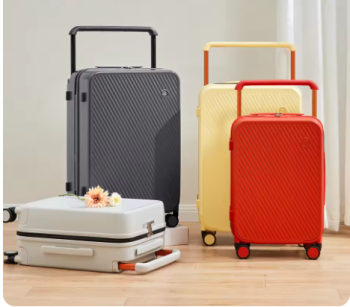 L390 Mixi Wide Handle Travel Luggage Suitcase Rolling Spinner Wheels Hardside PC TSA Lock 20 24 Inch Unisex