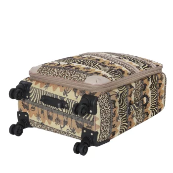 G0891-3-piece expandable soft-shell spinner suitcase set