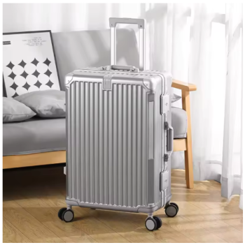 Pi1327 COLENARA Luggage on Wheels ABS+PC Boarding Box Men's Aluminum Frame Luggage Case 20"24"26Inch Large Capacity Women's Suitcase