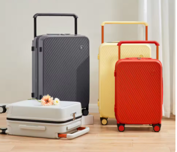 P1368 Mixi Wide Handle Travel Luggage Suitcase Rolling Spinner Wheels Hardside PC TSA Lock 20 24 Inch Unisex M9276