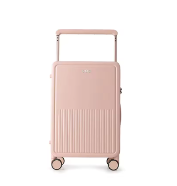L495 COLENARA USB Charging Luggage 20 Inch Boarding Box 24" Front Opening Laptop Luggage Case Multifunctional ABS+PC Suitcase