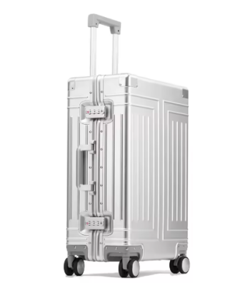 Pi1241 SUSHIMU 100% Aluminum-magnesium alloy Travel Suitcase Rolling Luggage 20/24/28 inch Trolley Luggage Carry-On Cabin Suitcase