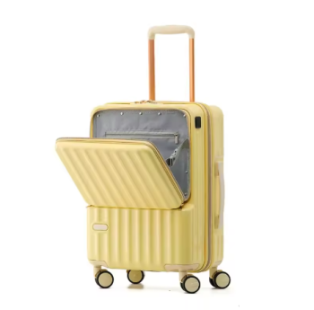Pi1337 COLENARA Laptop Luggage 20 Inches Boarding Box 24" USB Charging Trolley Case Multi-function Universal Wheel Rolling Suitcase
