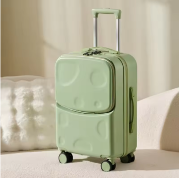 Pi1339 COLENARA 20"22"24"26Inch Cabin Suitcase Front Opening Boarding Box USB Charging Trolley Case with Wheels Rolling Luggage