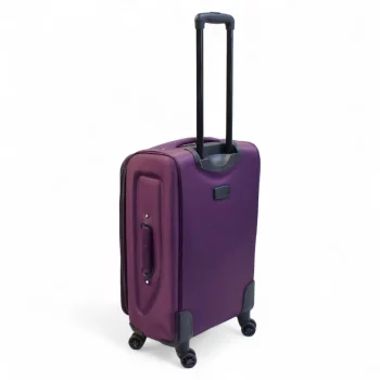 G00879-4-Piece Soft-Sided Spinner Luggage Set