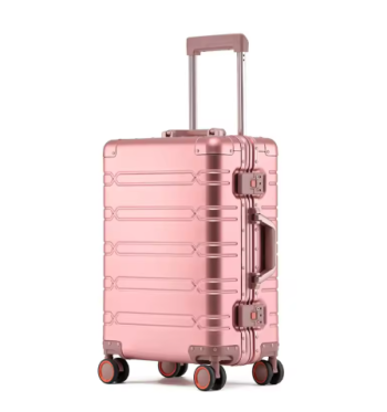 P1373 SUSHIMU All-aluminum-magnesium alloy trolley suitcase, spinner wheel, aluminum alloy suitcase, box, password boarding suitcase